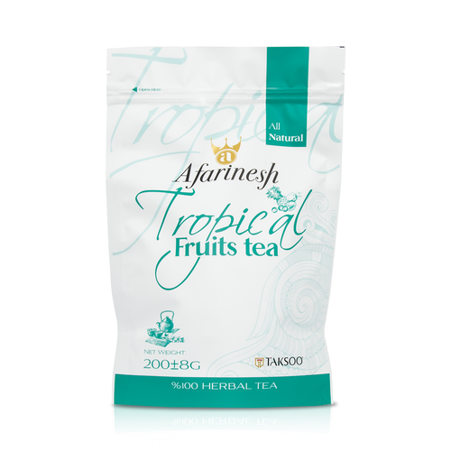 دمنوش میوه های استوایی آفرینش،تکسو