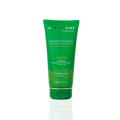 ماسک موی رنگ شده و آسیب دیده انار (بدون آبکشی) ماسکانی